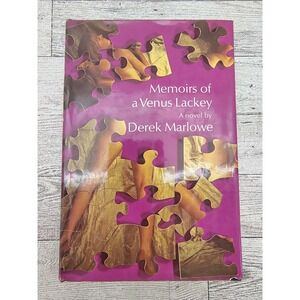 Memoirs of a Venus Lackey 1968 Derek Marlowe Vintage First Edition Hardcover‎ DJ